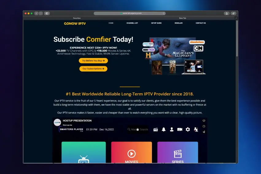 IPTV templates & themes