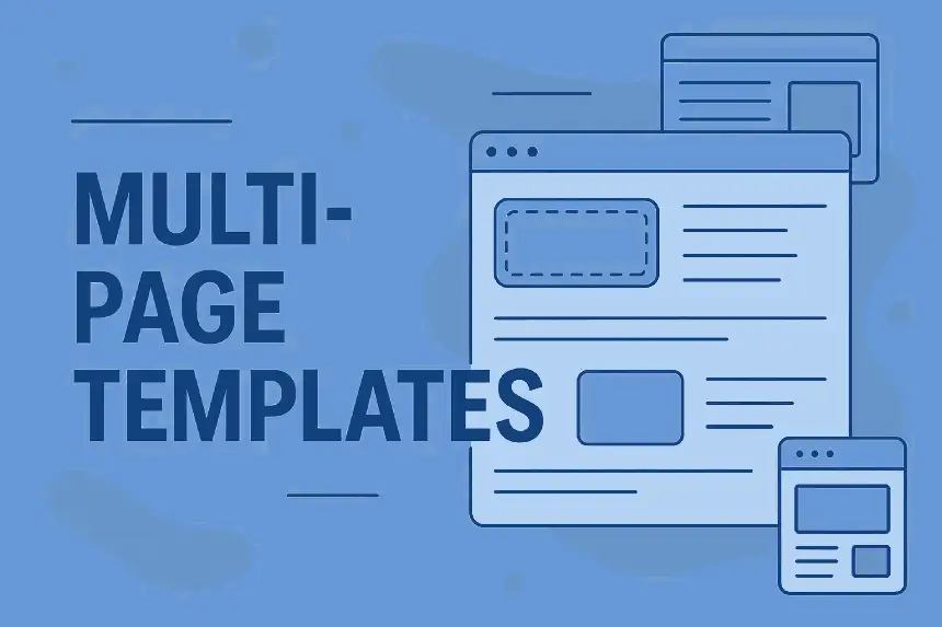 Multi-Page IPTV Templates